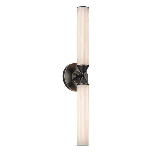 Alora Edwin urban bronze vanity light WV348222UBFR
