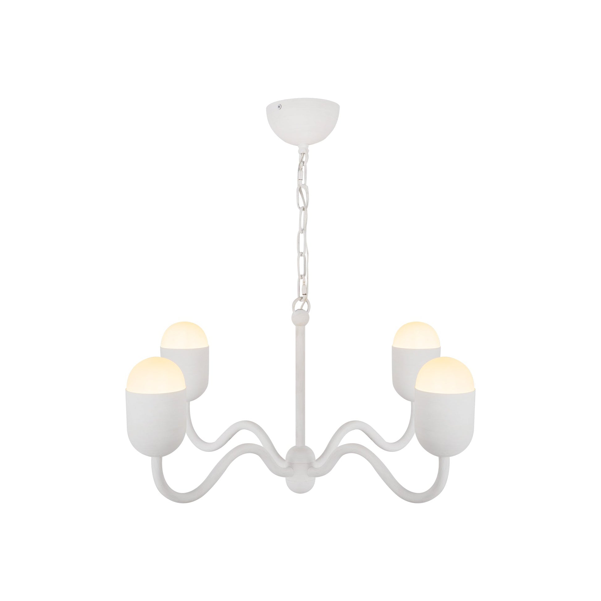 Alora Mood Effie antique white chandelier CH558427AWOP