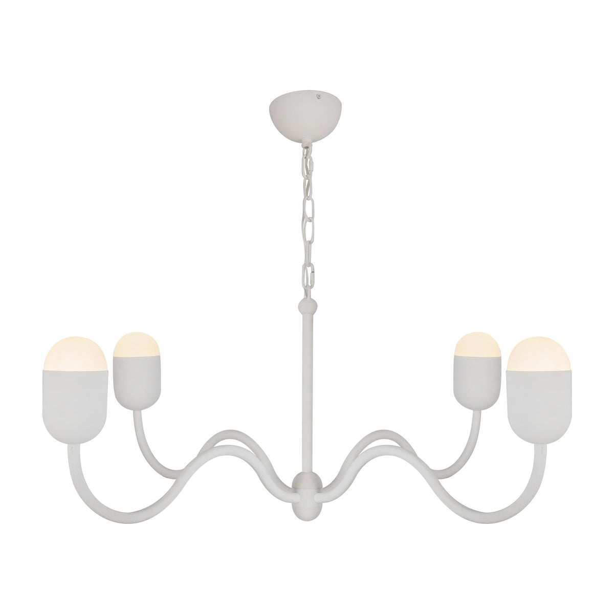 Alora Mood Effie antique white chandelier CH558439AWOP