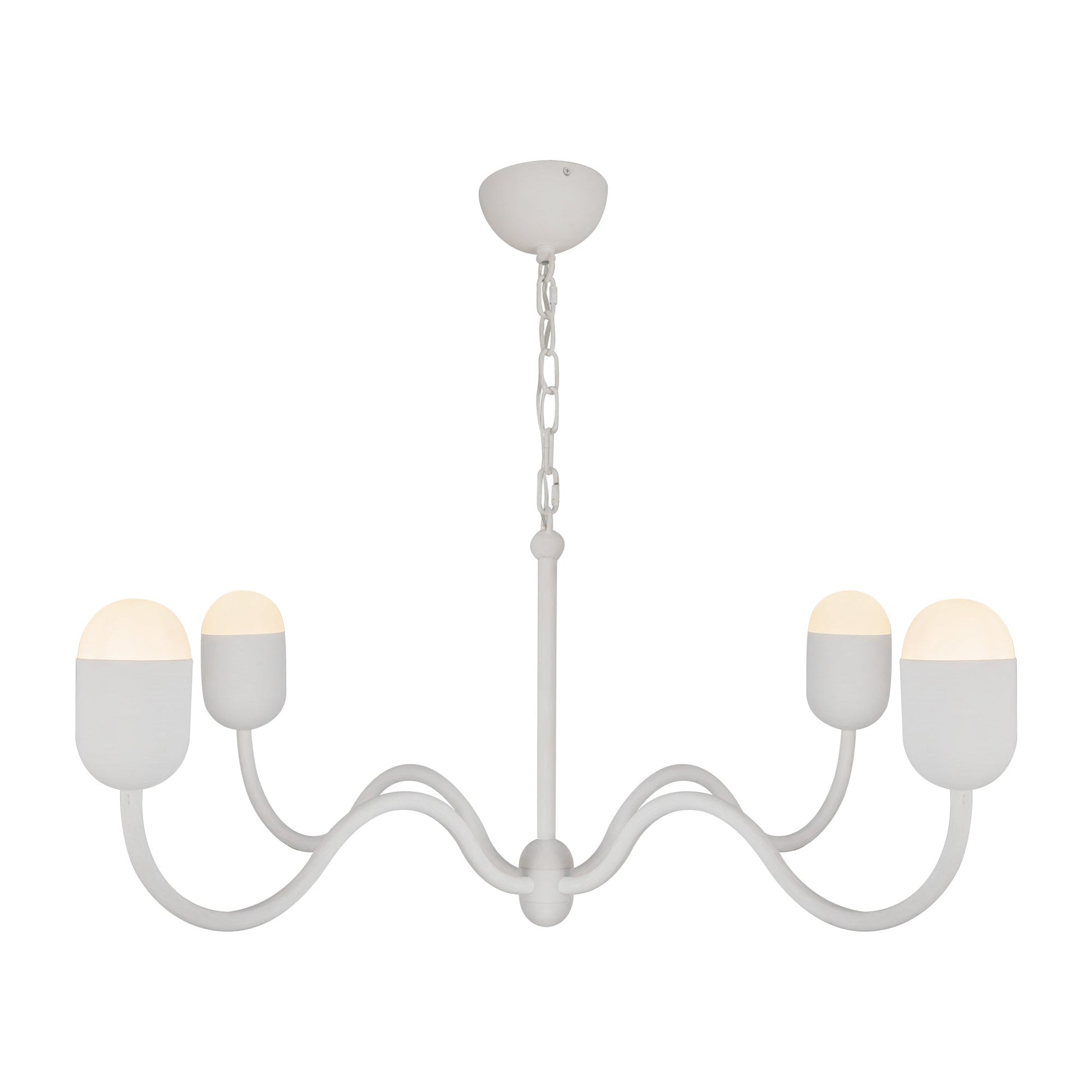 Alora Mood Effie antique white chandelier CH558439AWOP