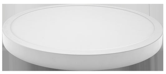 Euri Lighting 24W LED Flush Mount Ceiling Light white EIN-FM13WH-1100e
