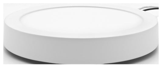 Euri Lighting 10W LED Flush Mount Ceiling Light white EIN-FM5WH-1100e