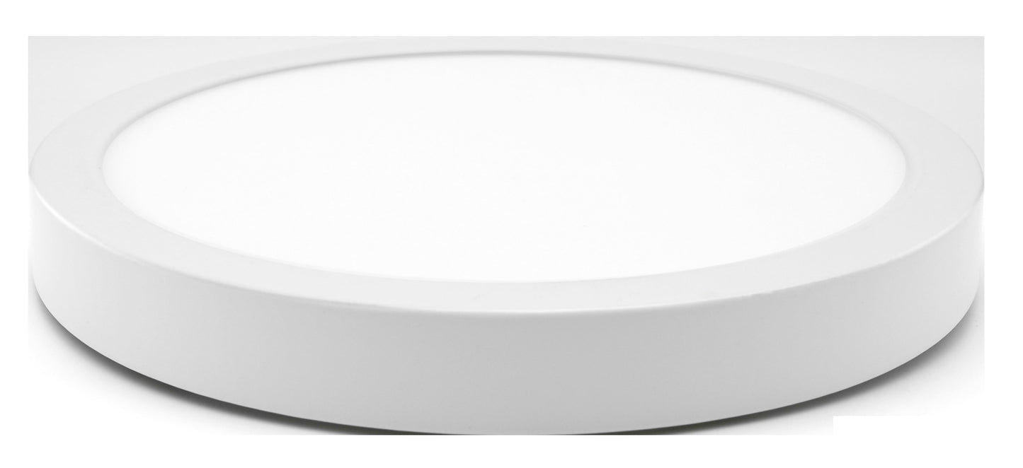 Euri Lighting 15W LED Flush Mount Ceiling Light white EIN-FM7WH-1100e
