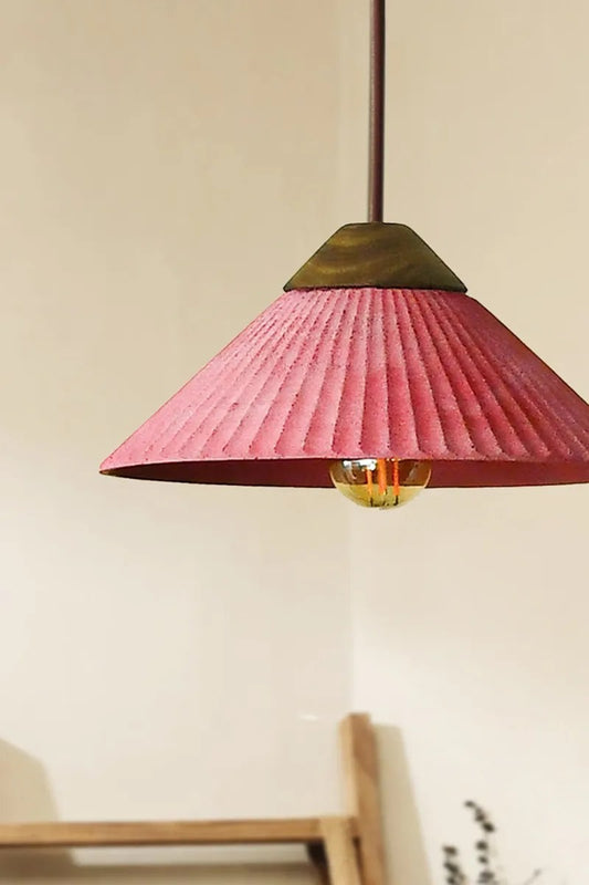Euri Lighting Max 20W Pendant Light cranberry red EIN-HL4CR-1100