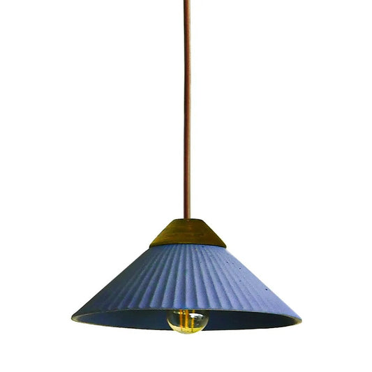 Euri Lighting Max 20W Pendant Light ocean blue EIN-HL5OB-1100