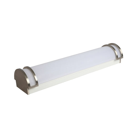 Euri Lighting LED Vanity Light brushed nickel EIN-VL19FR-3000e