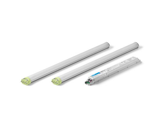 Lutron LED ballast retrofit kit in EcoSystem Driver