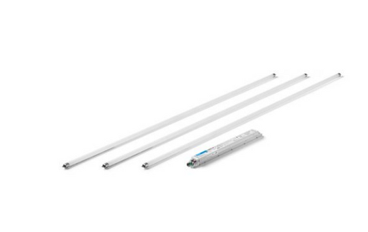 Lutron LED ballast retrofit kit in EcoSystem Driver
