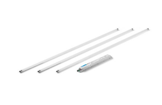 Lutron LED ballast retrofit kit in EcoSystem Driver