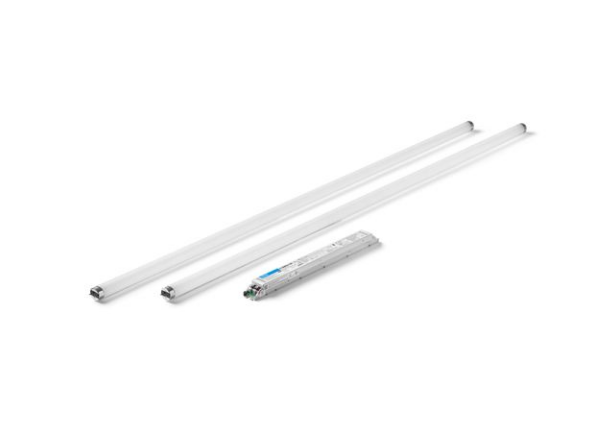 Lutron LED ballast retrofit kit in EcoSystem Driver