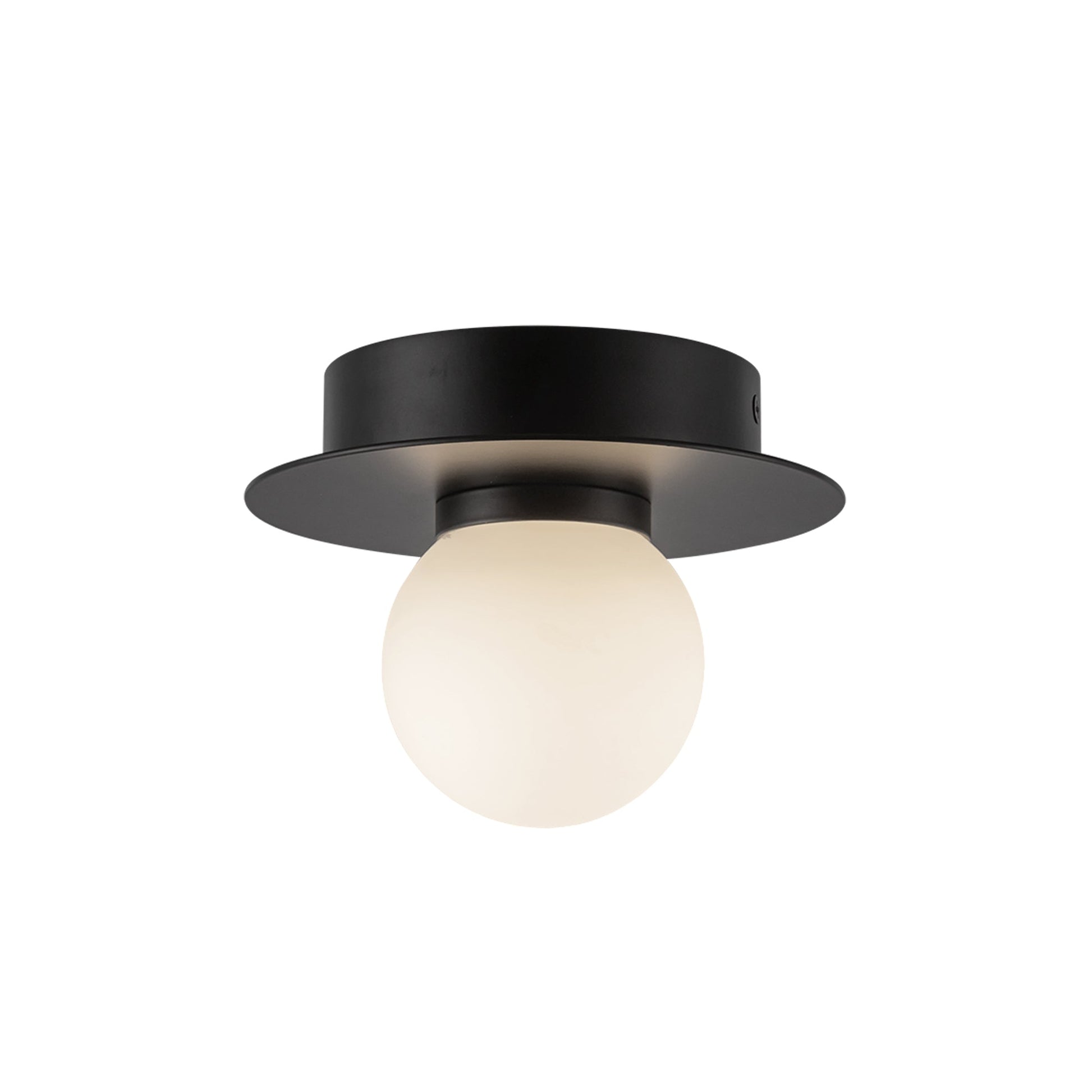 Kuzco Elixir black [universal voltage] flush mount FM15506-BK-UNV