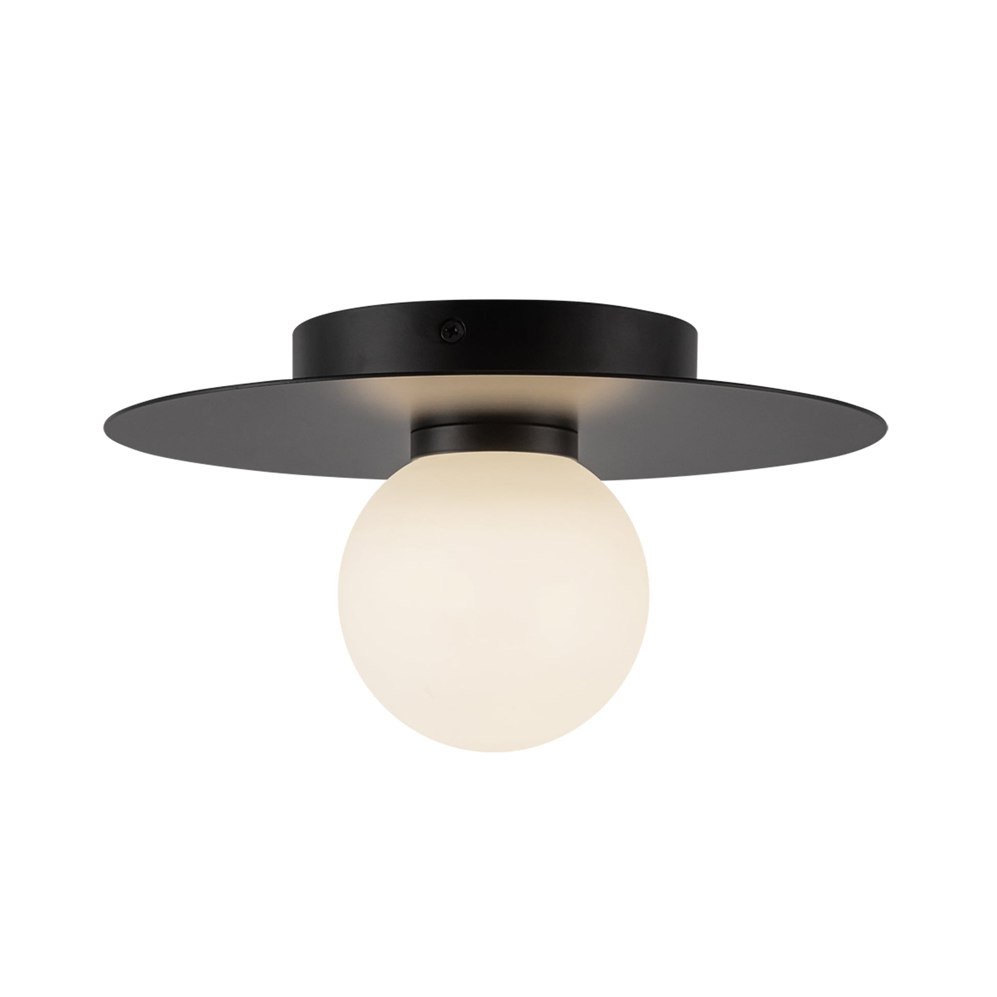 Kuzco Elixir black [universal voltage] flush mount FM15510-BK-UNV