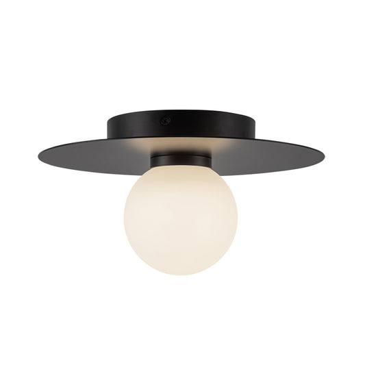 Kuzco Elixir black [universal voltage] flush mount FM15510-BK-UNV