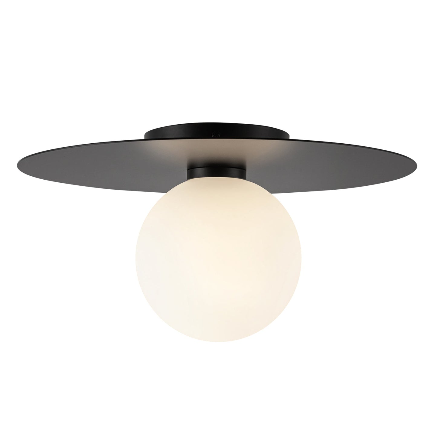 Kuzco Elixir black [universal voltage] flush mount FM15514-BK-UNV