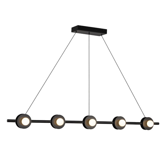 Kuzco Elixir black [universal voltage] linear pendant LP15548-BK-UNV