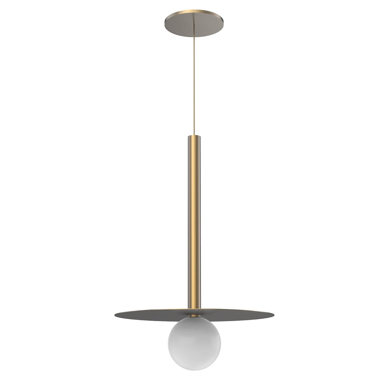 Kuzco Elixir brushed gold pendant PD15519-BG