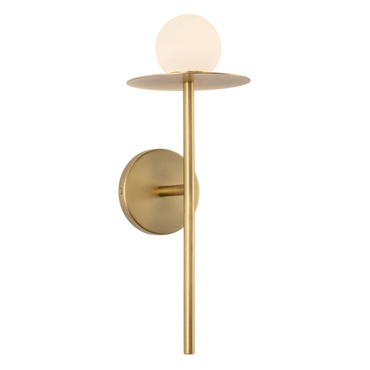 Kuzco Elixir brushed gold [universal voltage] wall sconce WS15506-BG-UNV