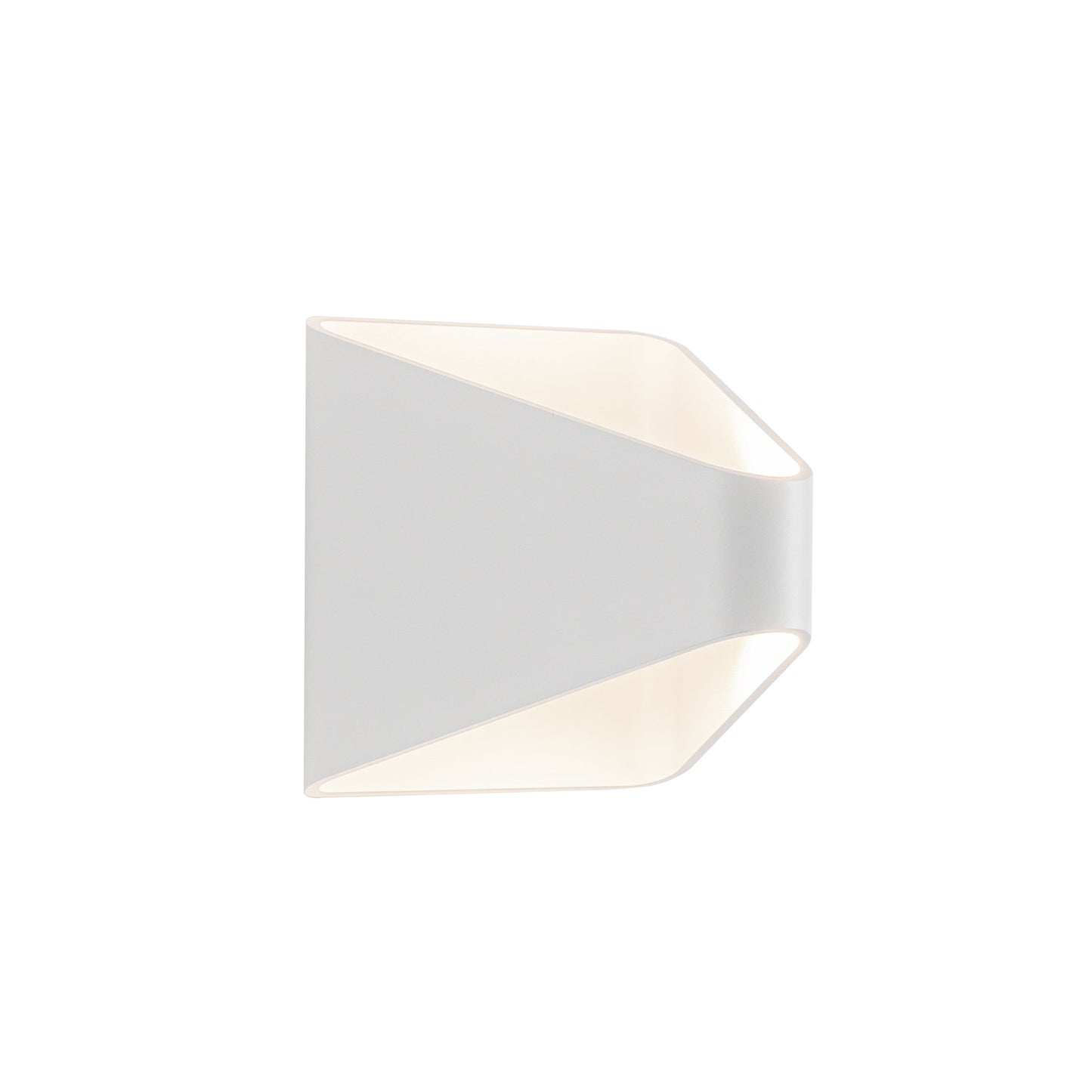 Kuzco Ellis white [universal voltage and 0-10 dimming] exterior wall sconce EW33806-WH-UNV-010