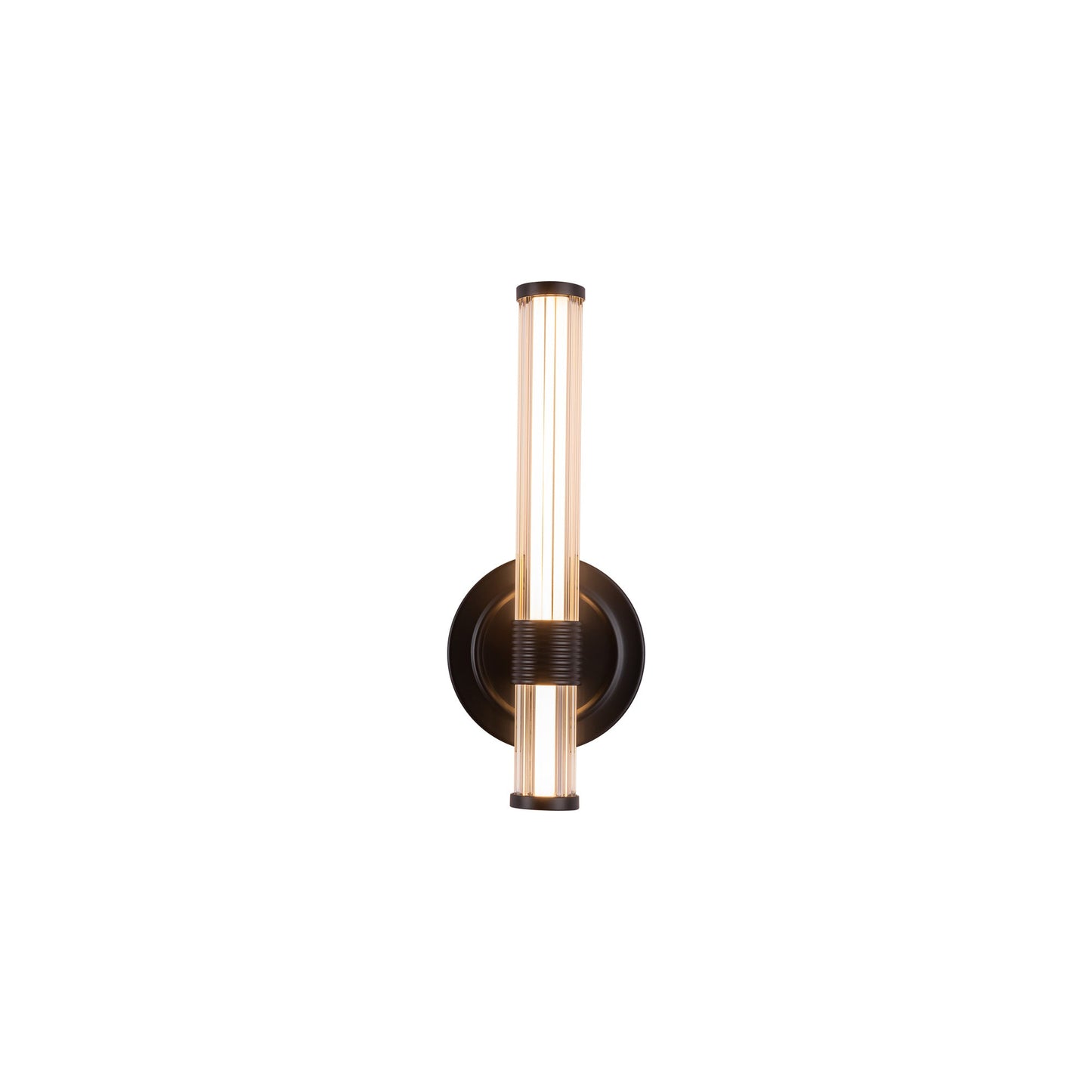 Alora Mood Elsie matte black [universal voltage] vanity light WV509012MB-UNV