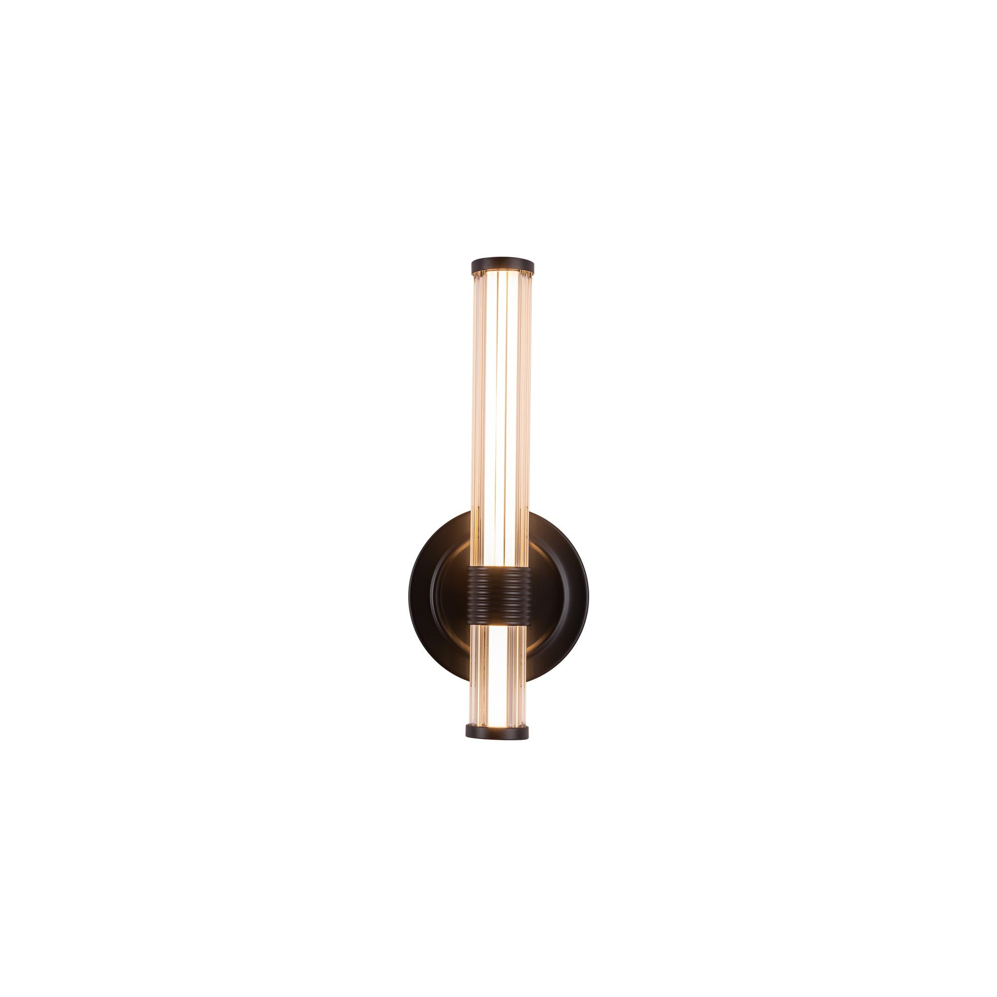Alora Mood Elsie matte black [universal voltage] vanity light WV509012MB-UNV