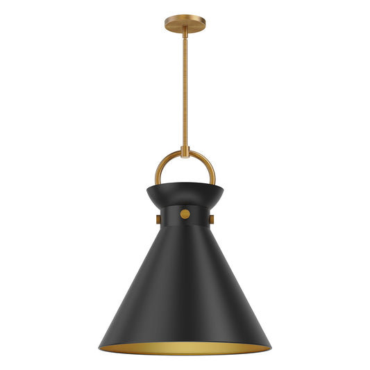 Alora Mood Emerson aged gold pendant PD412018AG