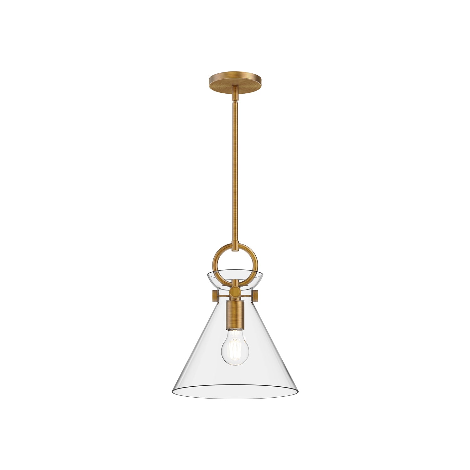 Alora Mood Emerson aged gold pendant PD412511AGCL