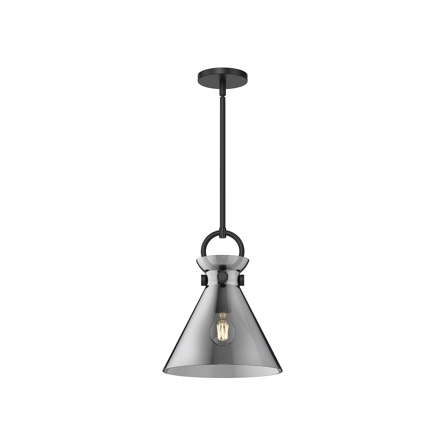 Alora Mood Emerson matte black pendant PD412511MBSM