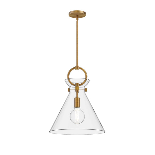 Alora Mood Emerson aged gold pendant PD412514AGCL