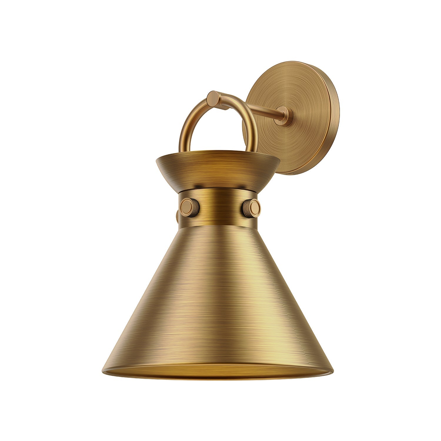 Alora Mood Emerson aged gold vanity light WV412009AG