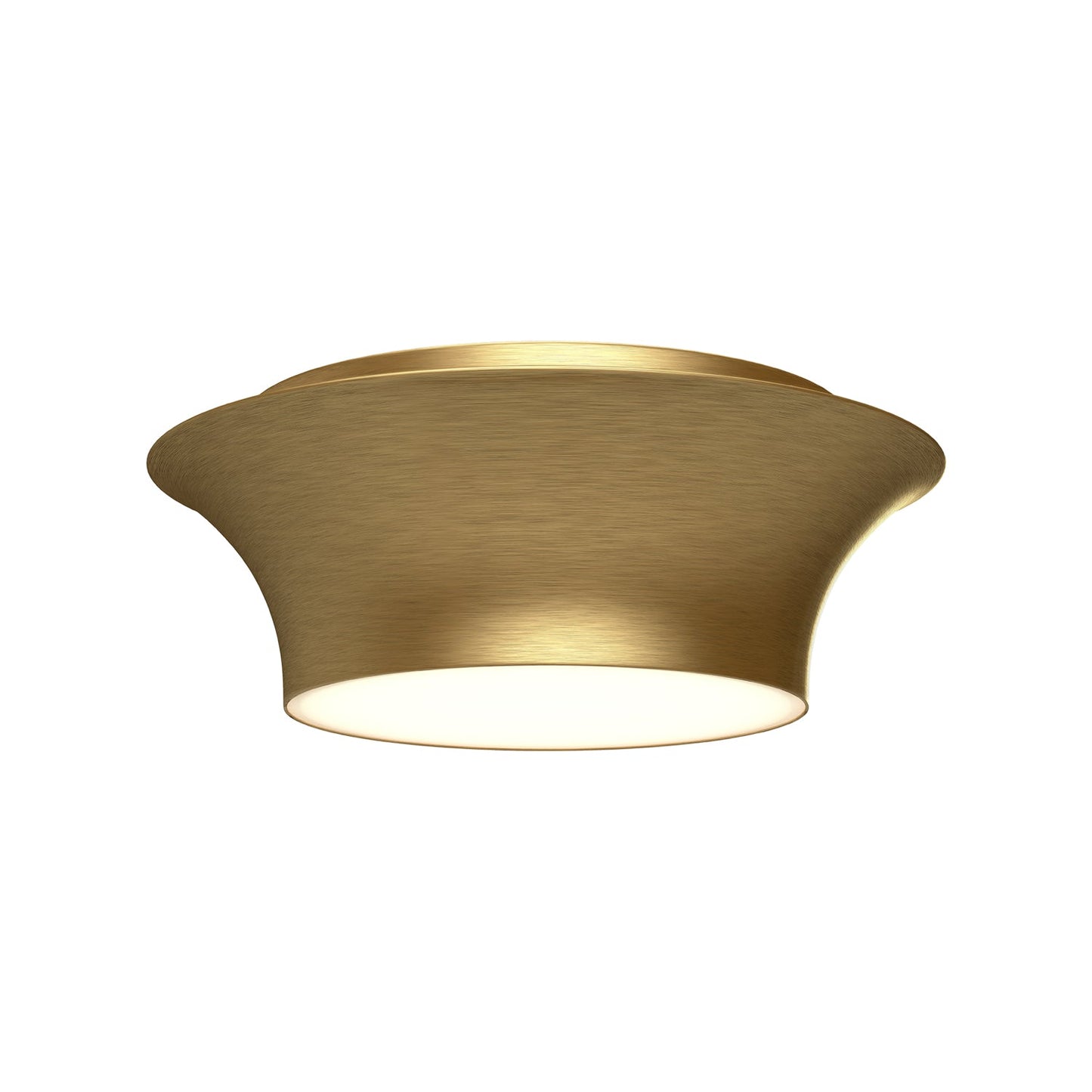 Alora Mood Emiko brushed gold flush mount FM523013BG