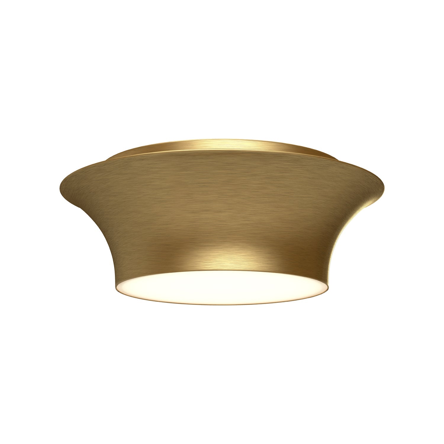 Alora Mood Emiko brushed gold flush mount FM523013BG