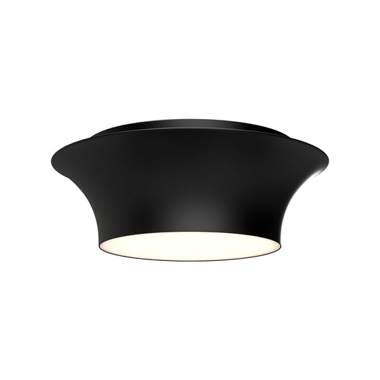 Alora Mood Emiko matte black flush mount FM523013MB