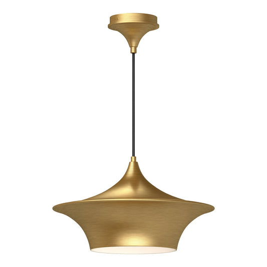 Alora Mood Emiko brushed gold pendant PD523016BG