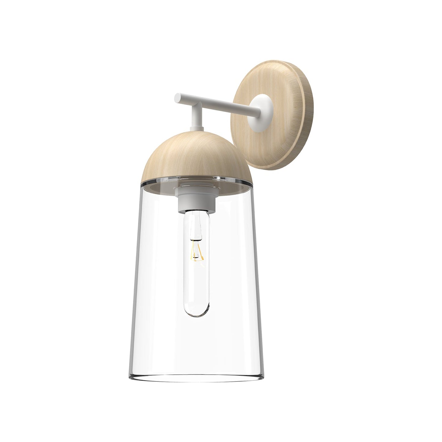 Alora Mood Emil white vanity light WV542007WHWK