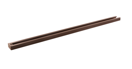 ELCO Lighting 4 ft Bronze Finish Track Lighting Rail EP004BZ