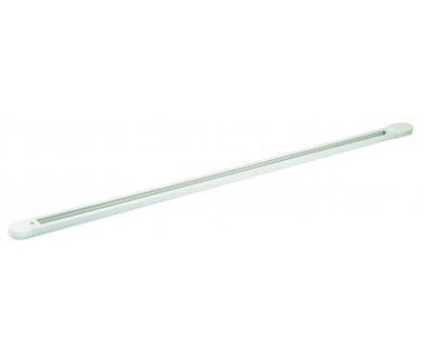 ELCO Lighting 8 ft Mini White Finish Track Lighting Accessory EP2208W