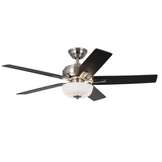 Kuzco Erikson brushed nickel ceiling fan CF78752-BN-LKW