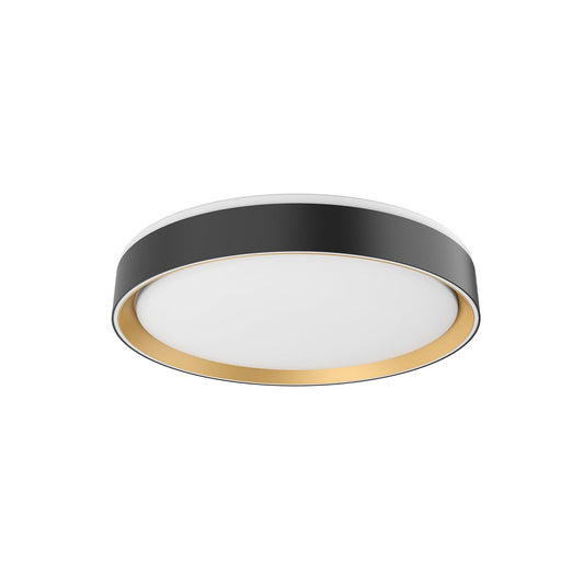 Kuzco Essex black flush mount FM43916-BK/GD-5CCT