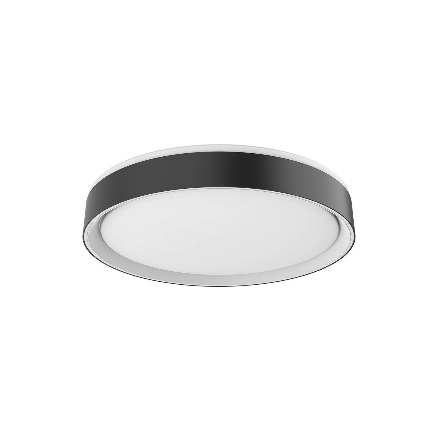 Kuzco Essex black [5 selectable color temperatures] flush mount FM43916-BK/WH-5CCT