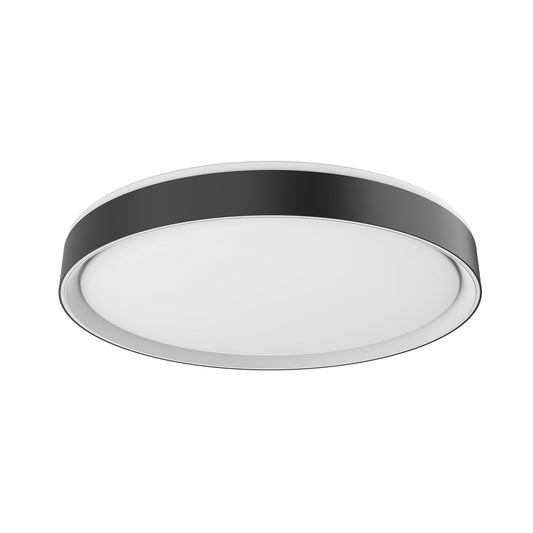 Kuzco Essex black flush mount FM43920-BK/WH-5CCT