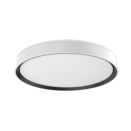 Kuzco Essex white flush mount FM43920-WH/BK-5CCT