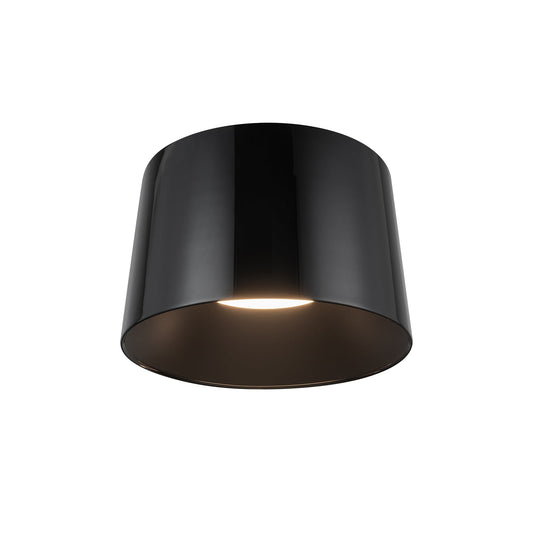 Kuzco Etta jet black [universal voltage and 3 selectable color temperatures] flush mount FM16512-JB-3WCCT-UNV