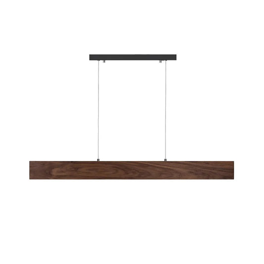 Euri Lighting 20W LED Wood Pendant Light EWD3-20W113W