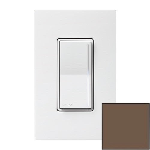 Lutron Sunnata LED+ dimmer switch in Espresso