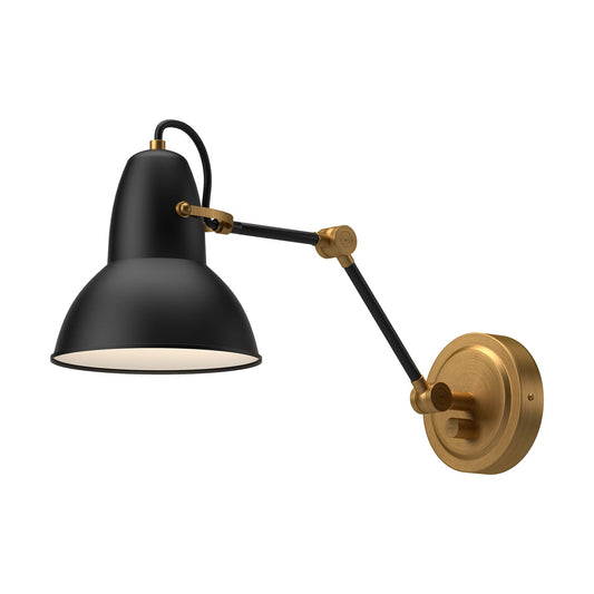 Alora Mood Felix aged gold vanity light WV576027MBAG