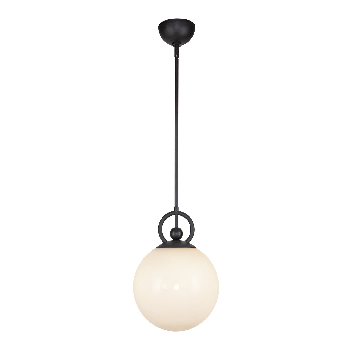 Alora Mood Fiore matte black pendant PD407910MBGO