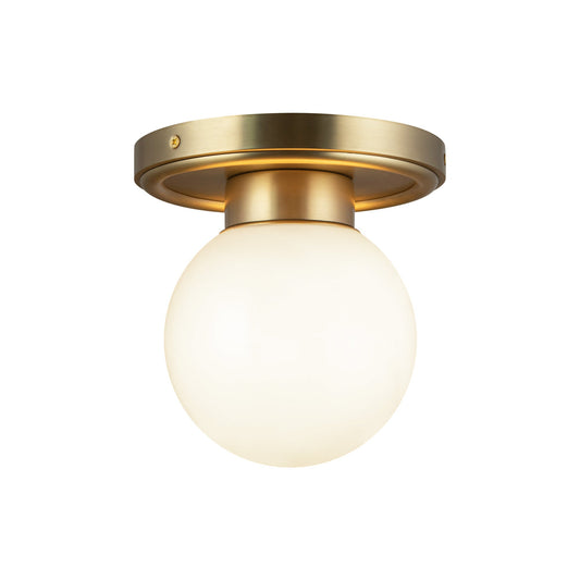 Alora Mood Fiore brushed gold semi-flush mount SF407306BGGO