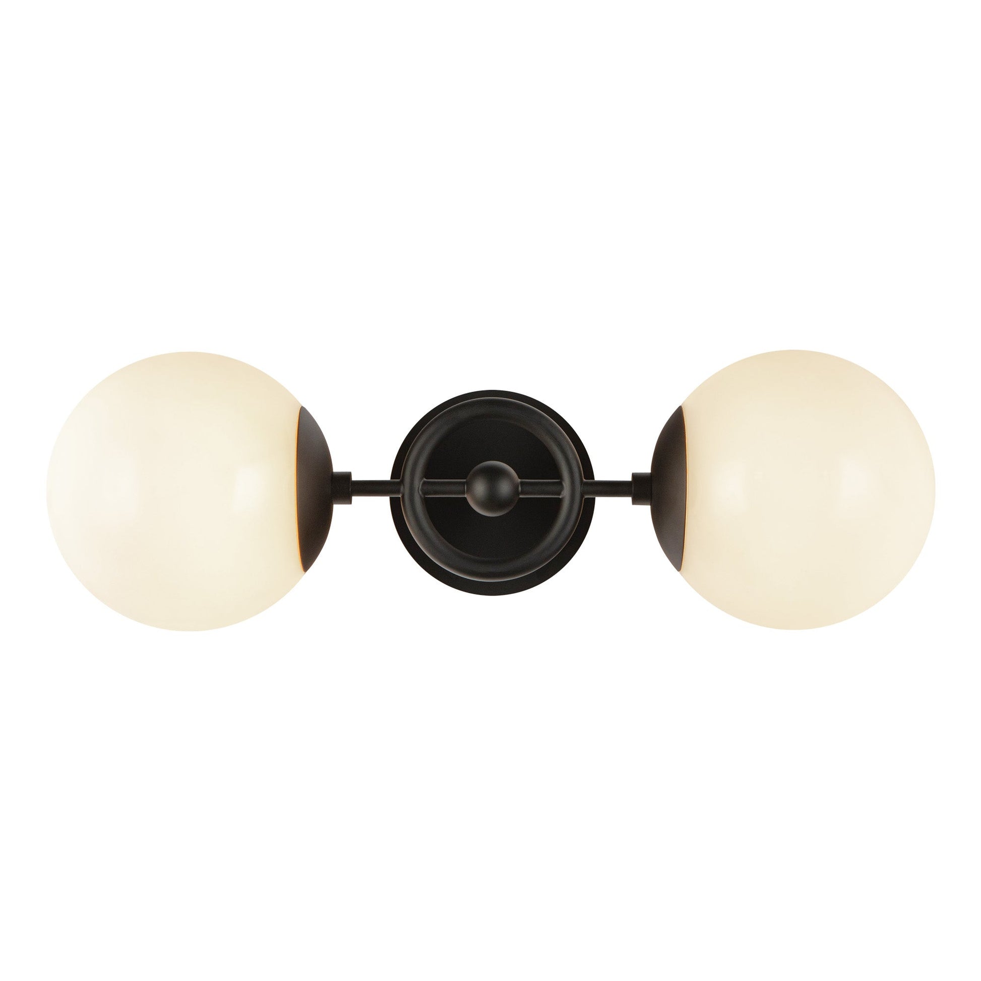 Alora Mood Fiore matte black vanity light WV407618MBGO