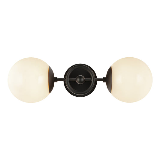 Alora Mood Fiore matte black vanity light WV407618MBGO