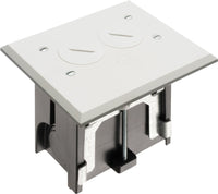 Arlington Industries FLBA101W floor box